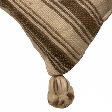 Load image into Gallery viewer, BERBER PILLOW WITH POM-POMS